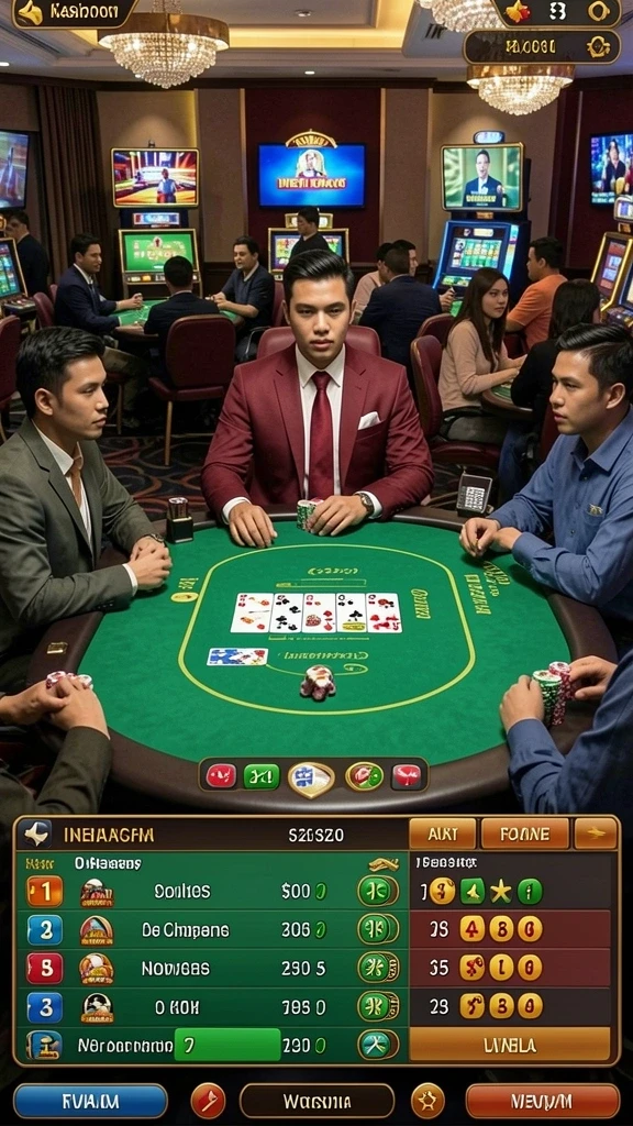 minislot - Tampilan antarmuka permainan yang menarik.