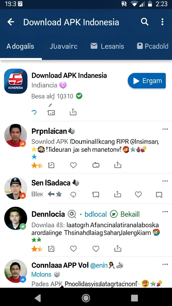 tv888 - Tampilan antarmuka yang modern dan ramah pengguna.