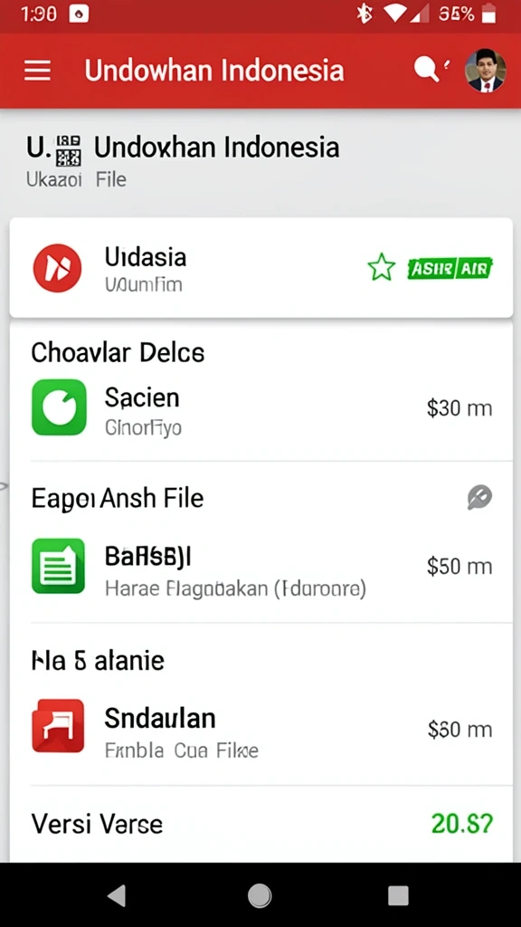 tvtoto - Screenshot menunjukkan fitur kompetisi antar pengguna.